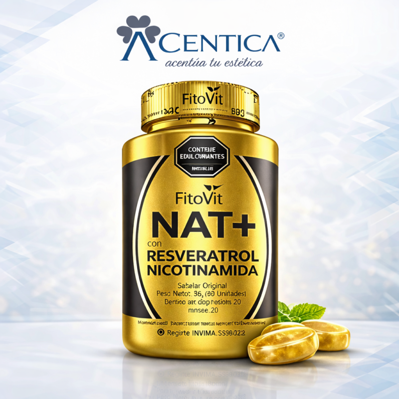 NAD RESVERATROL +NICOTINAMIDA X60UND