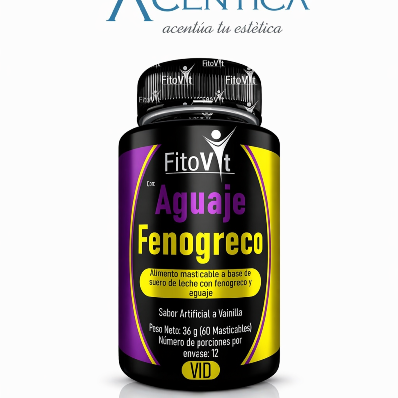 Aguaje y Fenogreco x 60 und